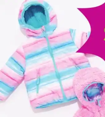 Giant Tiger Girls reversible jacket offer