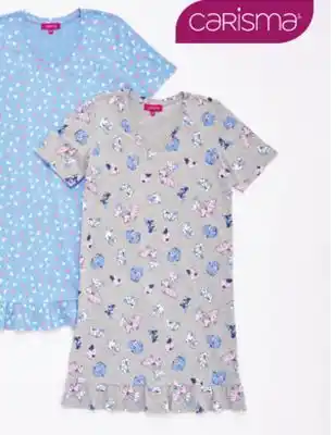 Giant Tiger Women's cotton ruffle sleepshirt offer