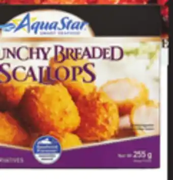 Giant Tiger Aqua star scallops offer