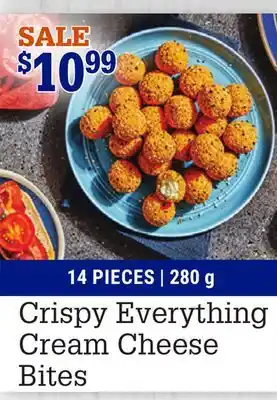 M & M Food Market Crispy everything cream cheese bites offer