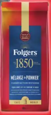 Walmart Folgers 1850 pioneer blend 340 g ground coffee offer