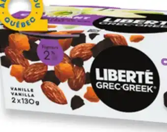 Walmart Liberté greek 4x100 g or 2x130 g offer