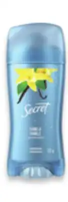 Walmart Secret antiperspirant 73 g offer