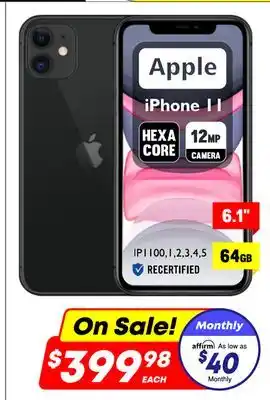 Factory Direct Apple iphone 11 offer