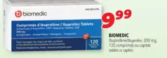 Familiprix Biomedic ibuprofen, 200 mg offer
