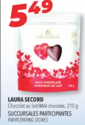Familiprix Laura secord milk chocolate offer