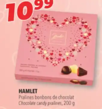 Familiprix Hamlet chocolate candy pralines offer