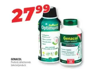 Familiprix Genacol selected products offer