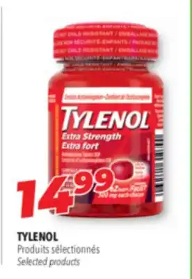Familiprix Tylenol selected products offer