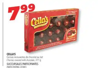 Familiprix Cella's cherries covered milk chocolate offer