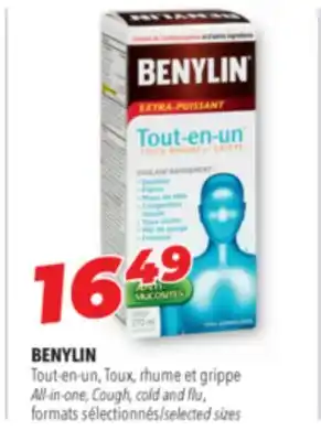 Familiprix Benylin all-in- one, cough, cold and flu offer