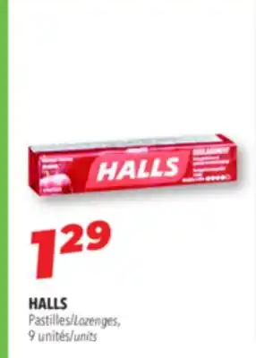 Familiprix Halls lozenges offer