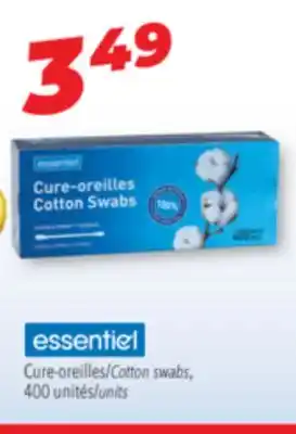 Familiprix Essentiel cotton swabs offer