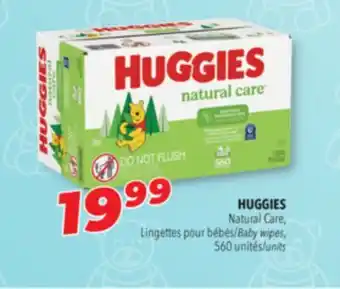 Familiprix Huggies natural care, baby wipes offer