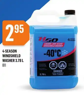 Canac 4-season windshield washer 3.78 l offer
