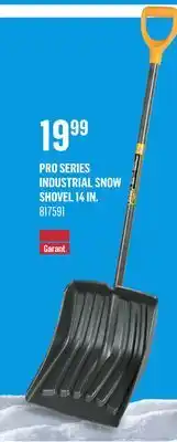 Canac Pro series industrial snow shovel 14 in offer