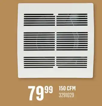 Canac 150 cfm bathroom fans offer