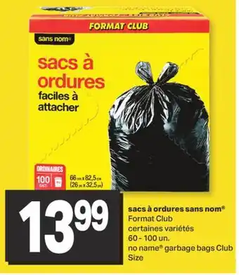L'Intermarché Sacs à ordures, 60 - 100 un offer