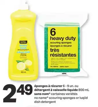 L'Intermarché Éponges à récurer 6 - 9 un. ou détergent à vaisselle liquide 800 ml offer