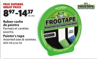 Home Hardware Painter's tape offer