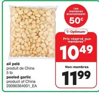 Wholesale Club Ail pelé 5 lb offer