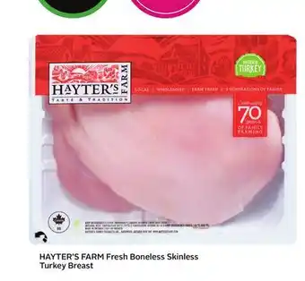 Sobeys Fresh boneless skinless turkey breast offer