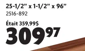 Home Hardware Acacia wood countertop offer