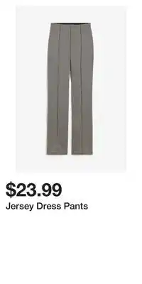 H&M Jersey dress pants offer