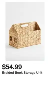 H&M Braided book storage unit offer