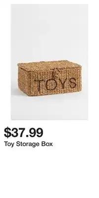 H&M Toy storage box offer