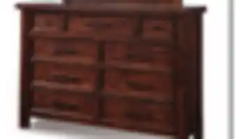 Leon's Eden 9 drawer dresser - dark brown offer