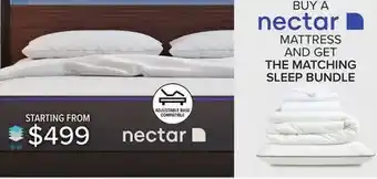 Leon's Nectar mattress offer