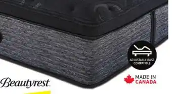 Leon's Beautyrest world class grandeur medium queen mattress offer