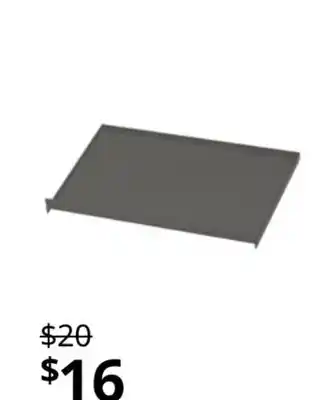 IKEA Aurdal shoe shelf, dark gray offer