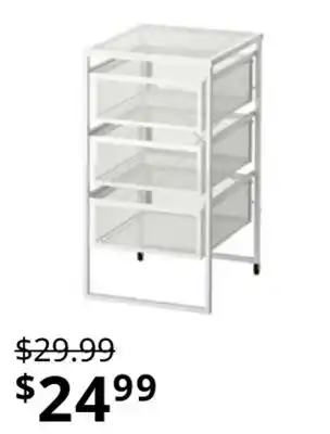 IKEA Lennart drawer unit, white offer