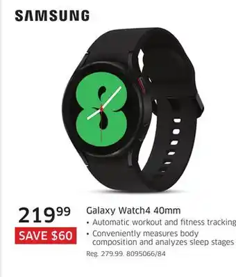 The Source Samsung galaxy watch4 40mm offer