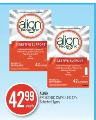 Shoppers Drug Mart Align probiotic capsules offer