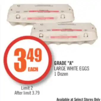 Shoppers Drug Mart Grade a large white eggs offer