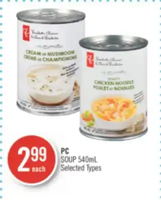 Shoppers Drug Mart Pc soup offer