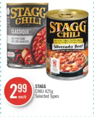 Shoppers Drug Mart Stagg chili offer