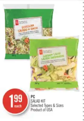 Shoppers Drug Mart Pc salad kit offer