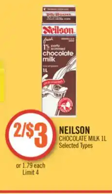 Shoppers Drug Mart Neilson chocolate milk offer
