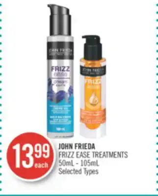 Shoppers Drug Mart John frieda frizz ease treatments offer