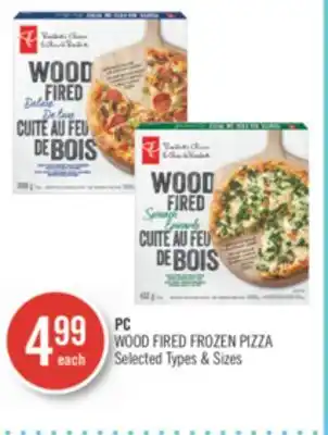 Shoppers Drug Mart Pc wood fired frozen pizza offer