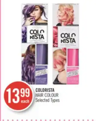 Shoppers Drug Mart Colorista hair colour offer