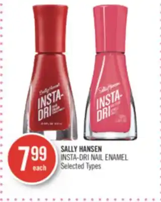 Shoppers Drug Mart Sally hansen insta-dri nail enamel offer