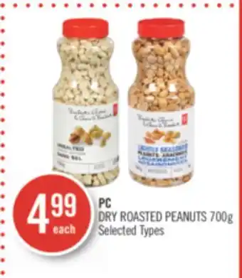 Shoppers Drug Mart Pc dry roasted peanuts offer