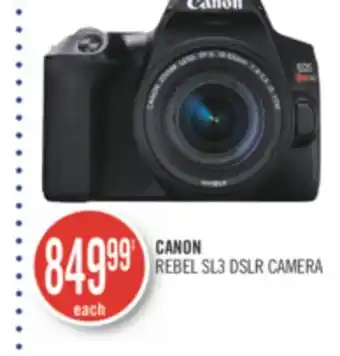Shoppers Drug Mart Canon rebel sl3 dslr camera offer