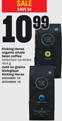 Independent City Market Café en grains biologique kicking horse, 454 g offer