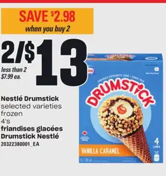 Independent City Market Friandises glacées drumstick nestlé, 4's offer